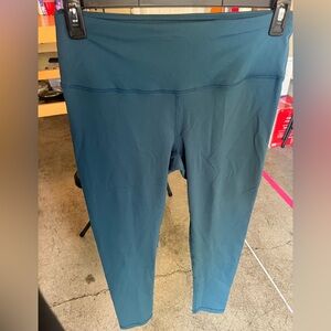 90 Degree By Reflex Teal High-Rise Workout Leggings